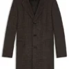 Detachable-inner coat in a slim fit