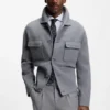 Diagonal-stripe tie in a silk blend