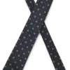 Diagonal-stripe tie in a silk blend