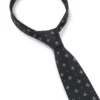 Diagonal-stripe tie in a silk blend