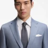 Diagonal-stripe tie in Italian-made silk jacquard