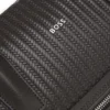 Document case with embossed pattern