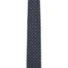 Dot-motif tie in a silk blend
