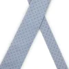 Dot-motif tie in a silk blend