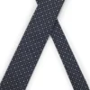Dot-motif tie in a silk blend