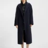 Double-breasted coat in an oversized fit