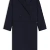 Double-breasted coat in an oversized fit