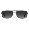 Double-bridge sunglasses with blue temples Double-bridge sunglasses with blue temples