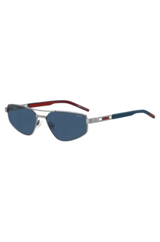 Double-bridge sunglasses with cut-out logo Double-bridge sunglasses with cut-out logo