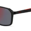 Double-bridge sunglasses with two-tone end tips Double-bridge sunglasses with two-tone end tips