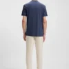Double-collar T-shirt in cotton and silk Double-collar T-shirt in cotton and silk