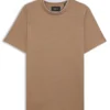 Double-collar T-shirt in cotton and silk Double-collar T-shirt in cotton and silk