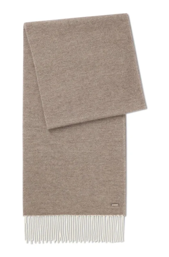 Double-faced cashmere scarf Double-faced cashmere scarf