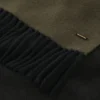 Double-faced cashmere scarf