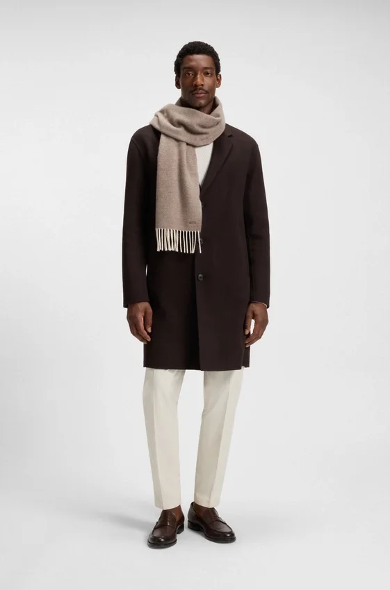 Double-faced cashmere scarf Double-faced cashmere scarf