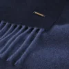 Double-faced cashmere scarf