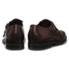 Double-strap monk shoes in leather Double-strap monk shoes in leather