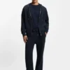 Drawcord-waist trousers in a regular fit