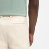 Easy-iron modern-fit trousers in cotton-blend twill