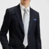 Easy-iron regular-fit shirt in cotton poplin