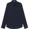Easy-iron regular-fit shirt in cotton poplin
