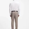 Easy-iron regular-fit shirt in stretch-cotton dobby