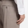 Easy-iron regular-fit shirt in stretch-cotton dobby