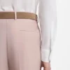 Easy-iron regular-fit shirt in stretch-cotton poplin