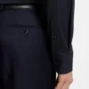 Easy-iron regular-fit shirt in stretch-cotton poplin