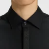 Easy-iron slim-fit shirt in cotton poplin