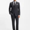 Easy-iron slim-fit shirt in cotton poplin Easy-iron slim-fit shirt in cotton poplin