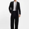 Easy-iron slim-fit shirt in cotton poplin