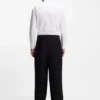 Easy-iron slim-fit shirt in cotton poplin