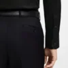 Easy-iron slim-fit shirt in cotton poplin