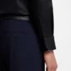 Easy-iron slim-fit shirt in cotton poplin