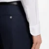 Easy-iron slim-fit shirt in cotton poplin