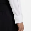 Easy-iron slim-fit shirt in cotton poplin