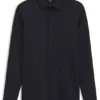 Easy-iron slim-fit shirt in cotton poplin