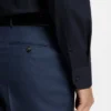 Easy-iron slim-fit shirt in stretch-cotton poplin