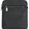 Embossed-logo envelope bag in Italian leather Embossed-logo envelope bag in Italian leather