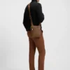 Embossed-logo envelope bag in Italian leather Embossed-logo envelope bag in Italian leather