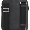 Embossed-logo envelope bag in Italian leather Embossed-logo envelope bag in Italian leather