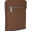 Embossed-logo envelope bag in Italian leather Embossed-logo envelope bag in Italian leather
