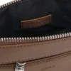 Embossed-logo envelope bag in Italian leather Embossed-logo envelope bag in Italian leather