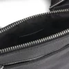 Embossed-logo envelope bag in Italian leather Embossed-logo envelope bag in Italian leather
