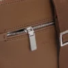 Embossed-logo envelope bag in Italian leather Embossed-logo envelope bag in Italian leather