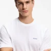 Embroidered-artwork T-shirt in cotton mesh Embroidered-artwork T-shirt in cotton mesh