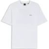 Embroidered-artwork T-shirt in cotton mesh Embroidered-artwork T-shirt in cotton mesh