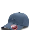 Embroidered-logo cap in cotton twill