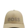Embroidered-logo cap in cotton twill